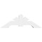 Ekena Millwork Vanguard Architectural Grade PVC Gable Bracket, 60"W x 20"H x 6"D x 6"F, 8/12 Pitch GBP060X20X0606VAN00 - alternate 2